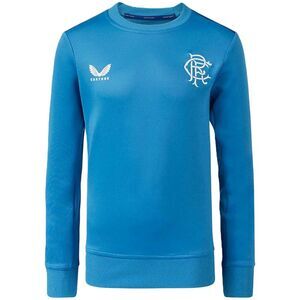 Castore Childrens/Kids Rangers FC Sweatshirt / Blue/Deep Blue
